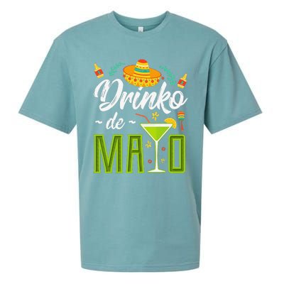 Cinco De Mayo Drinko De Mayo Fiesta Mexican Sueded Cloud Jersey T-Shirt