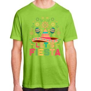 Cinco De Mayo Let's Fiesta Adult ChromaSoft Performance T-Shirt