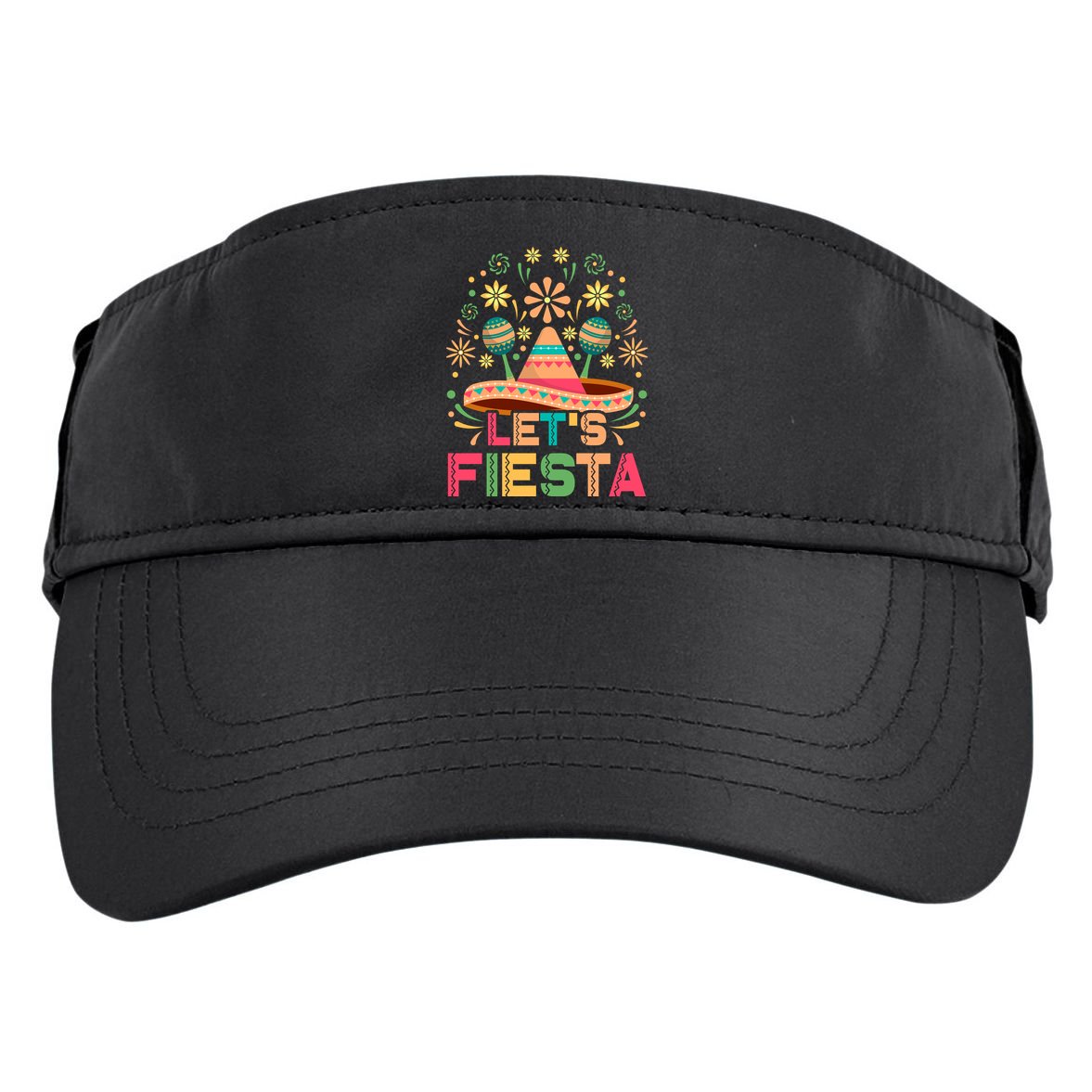 Cinco De Mayo Let's Fiesta Adult Drive Performance Visor