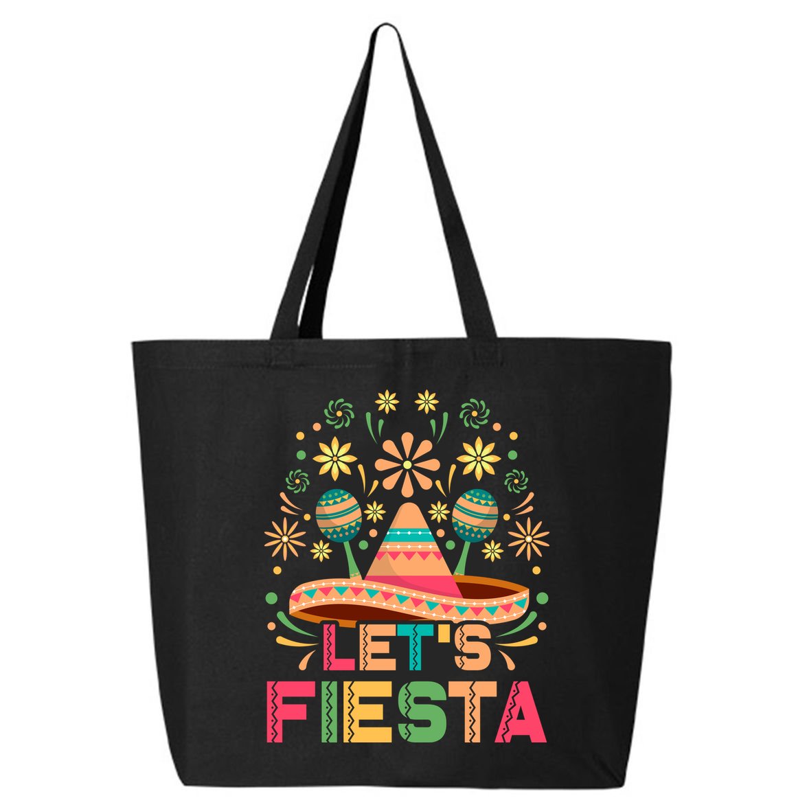Cinco De Mayo Let's Fiesta 25L Jumbo Tote