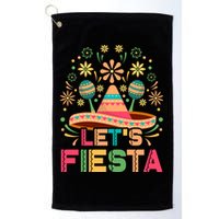 Cinco De Mayo Let's Fiesta Golf Towel