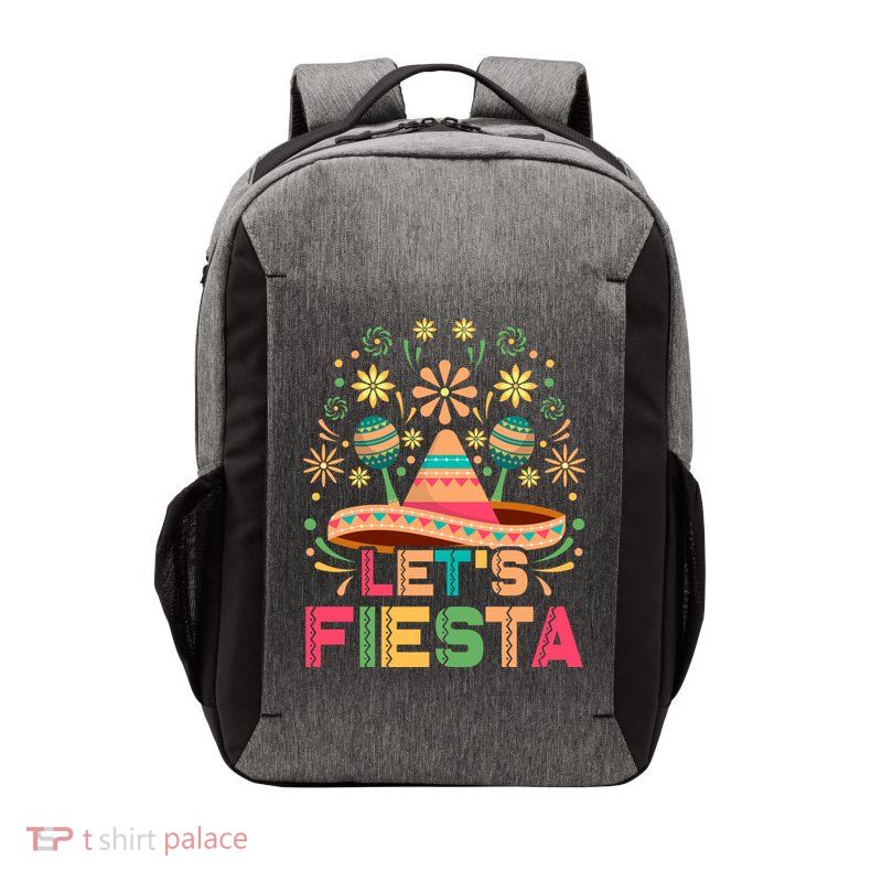 Cinco De Mayo Let's Fiesta Vector Backpack