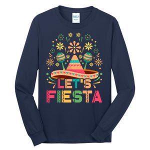 Cinco De Mayo Let's Fiesta Tall Long Sleeve T-Shirt