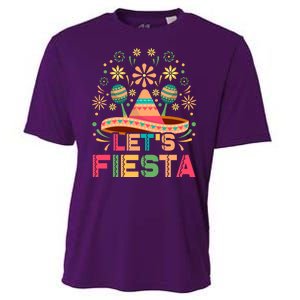 Cinco De Mayo Let's Fiesta Cooling Performance Crew T-Shirt