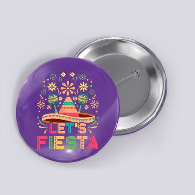 Cinco De Mayo Let's Fiesta Button