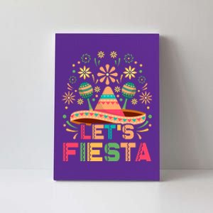 Cinco De Mayo Let's Fiesta Canvas