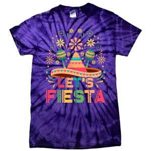 Cinco De Mayo Let's Fiesta Tie-Dye T-Shirt