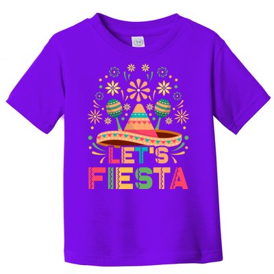 Cinco De Mayo Let's Fiesta Toddler T-Shirt