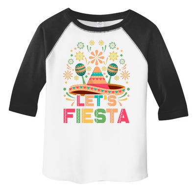 Cinco De Mayo Let's Fiesta Toddler Fine Jersey T-Shirt