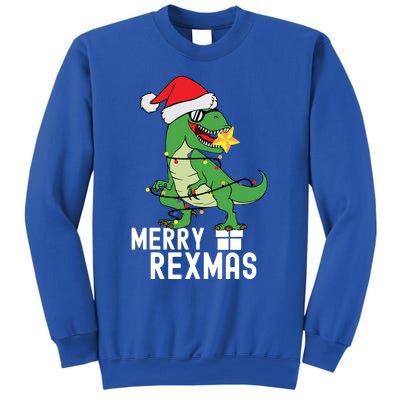 Christmas Dinosaur Merry Rexmas Tree Rex Christmas Gift Sweatshirt