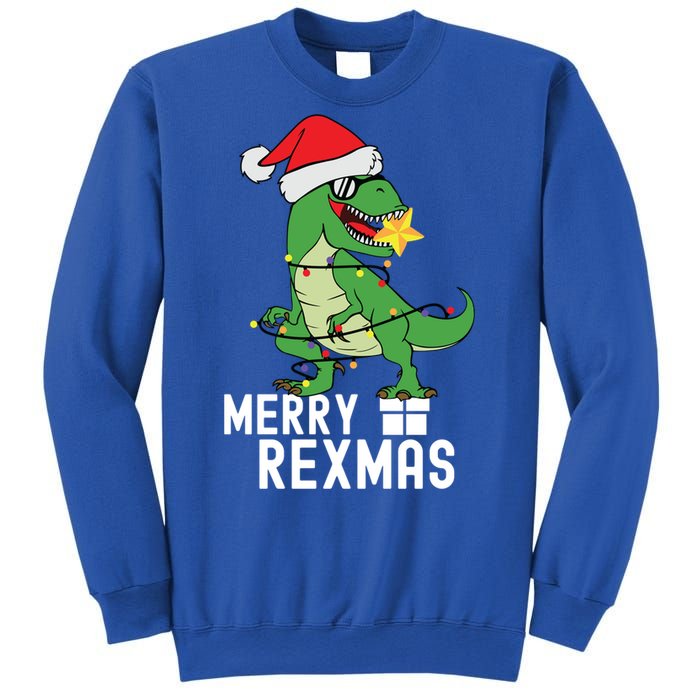 Christmas Dinosaur Merry Rexmas Tree Rex Christmas Gift Sweatshirt