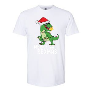 Christmas Dinosaur Merry Rexmas Tree Rex Christmas Gift Softstyle CVC T-Shirt