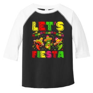 Cinco De Mayo Lets Fiesta Squad 5 De Mayo Mexican Fiesta Toddler Fine Jersey T-Shirt