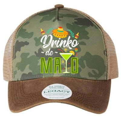 Cinco De Mayo Drinko De Mayo Fiesta Mexican Legacy Tie Dye Trucker Hat