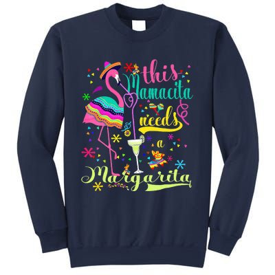 Cinco De Mayo Pink Flamingo Sweatshirt