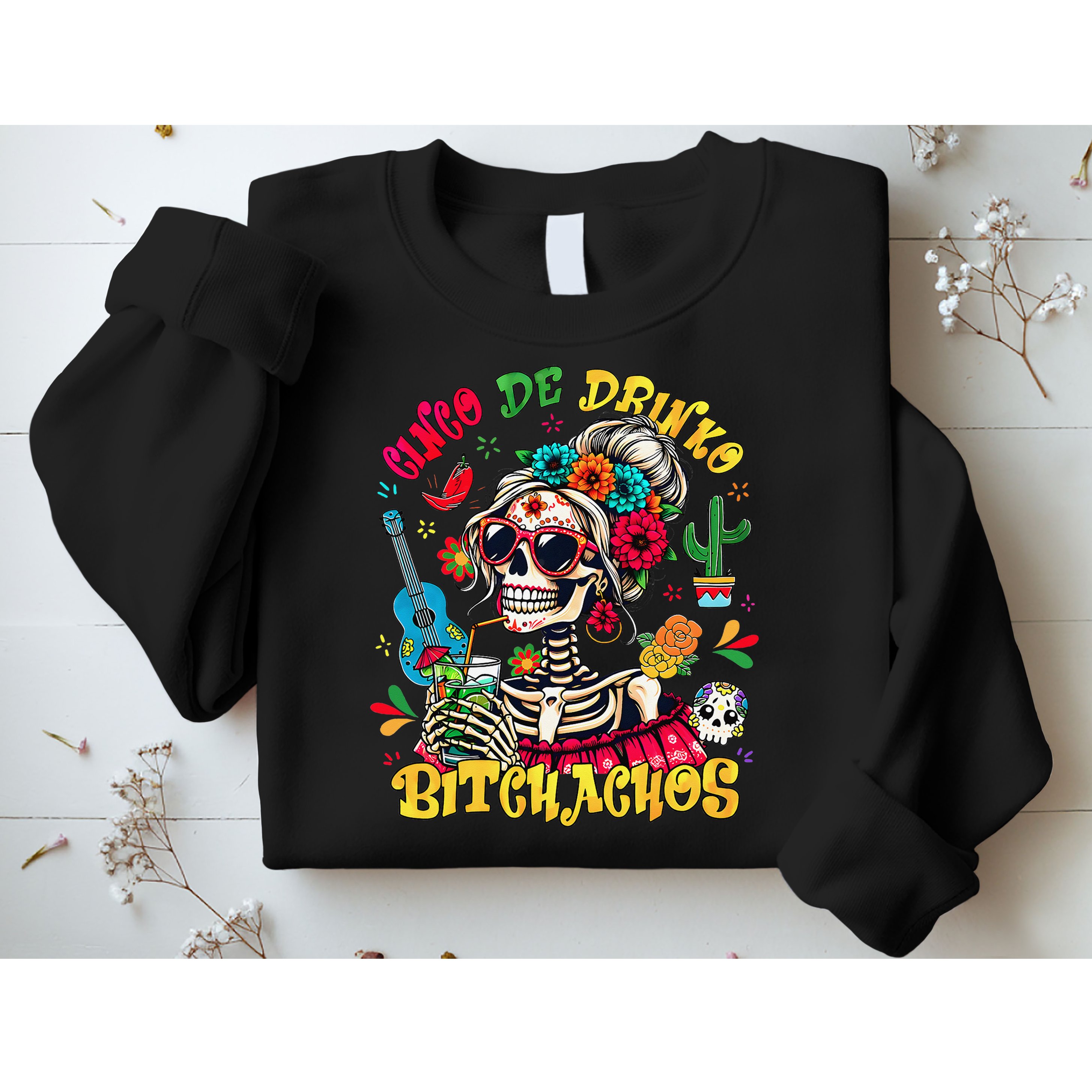 Cinco De Mayo Funny Mexican Party Cinco De Drinko Sweatshirt