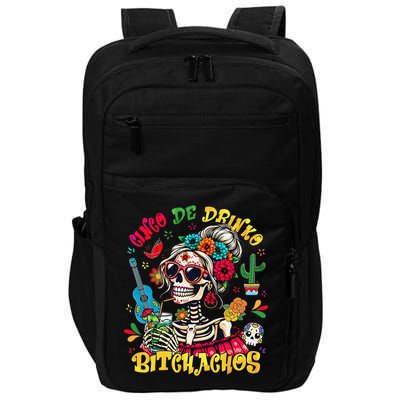 Cinco De Mayo Funny Mexican Party Cinco De Drinko Impact Tech Backpack