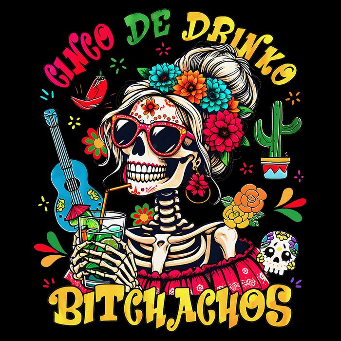 Cinco De Mayo Funny Mexican Party Cinco De Drinko Bucket Hat