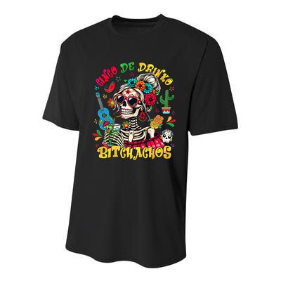 Cinco De Mayo Funny Mexican Party Cinco De Drinko Youth Performance Sprint T-Shirt