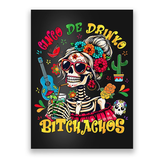 Cinco De Mayo Funny Mexican Party Cinco De Drinko Poster