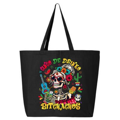 Cinco De Mayo Funny Mexican Party Cinco De Drinko 25L Jumbo Tote