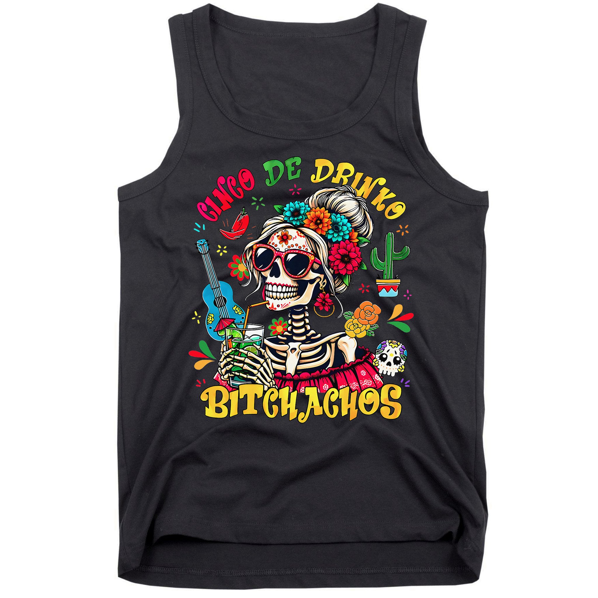 Cinco De Mayo Funny Mexican Party Cinco De Drinko Tank Top