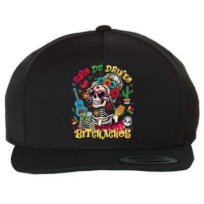 Cinco De Mayo Funny Mexican Party Cinco De Drinko Wool Snapback Cap