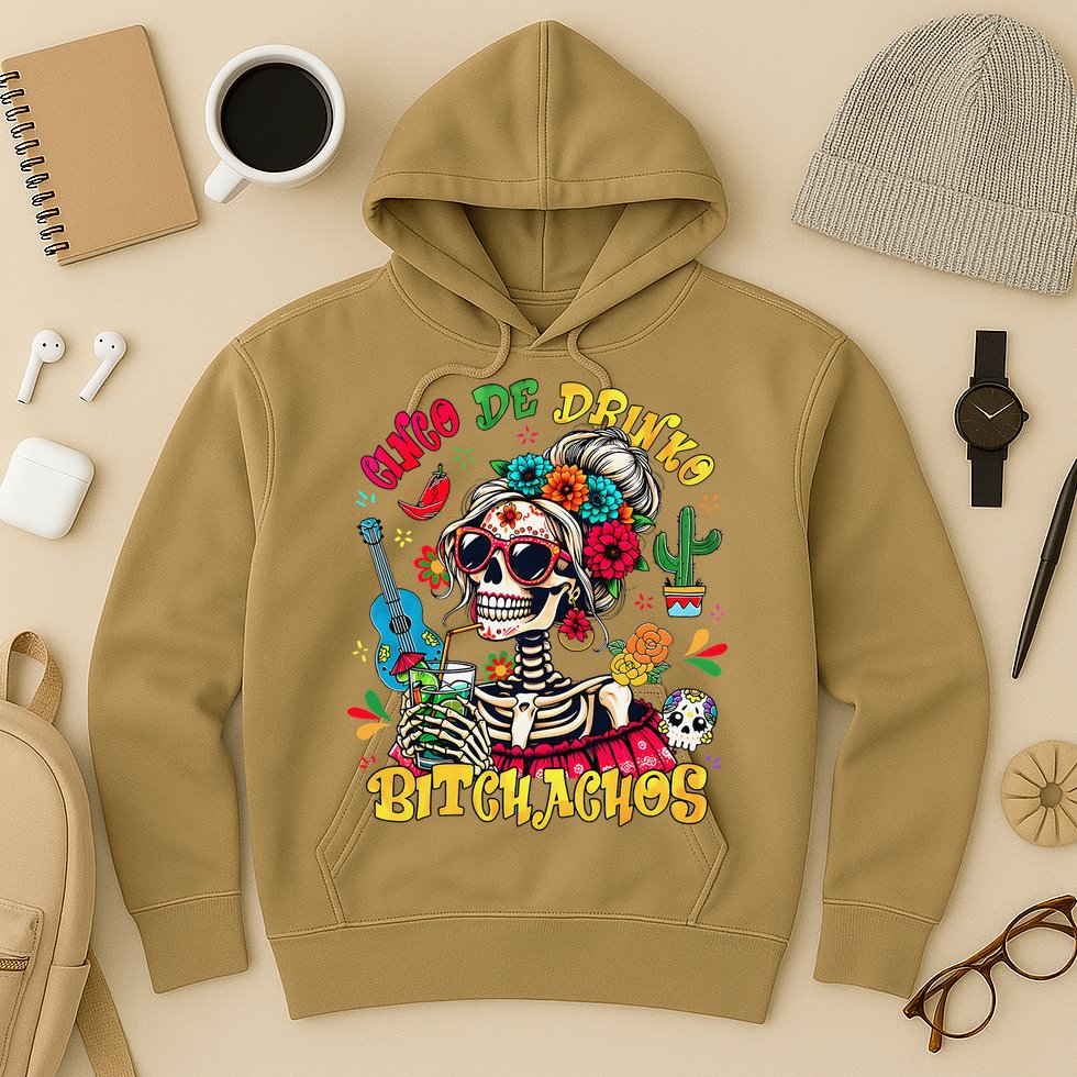Cinco De Mayo Funny Mexican Party Cinco De Drinko Hoodie
