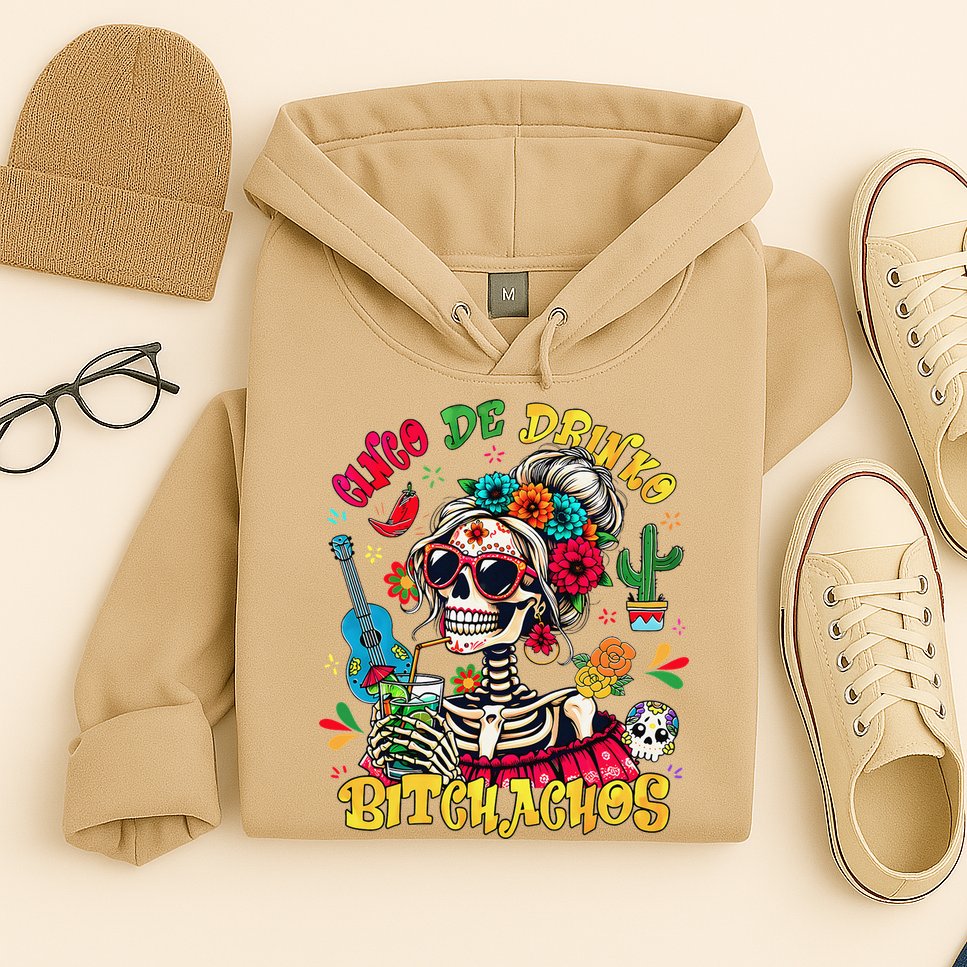 Cinco De Mayo Funny Mexican Party Cinco De Drinko Hoodie