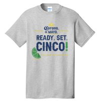 Cinco De Mayo. Corona De Mayo Ready Set Cinco. Graphic Lemon Tall T-Shirt