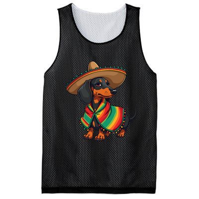 Cinco De Mayo S For Dog Lover Funny Mexican Hat Dog Mesh Reversible Basketball Jersey Tank