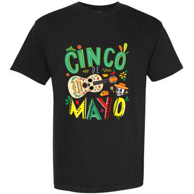 Cinco De Mayo Lets Fiesta Squad 5 De Mayo Mexican Fiesta Garment-Dyed Heavyweight T-Shirt