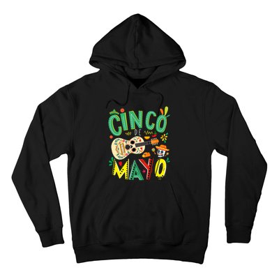 Cinco De Mayo Lets Fiesta Squad 5 De Mayo Mexican Fiesta Hoodie