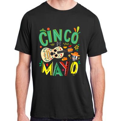 Cinco De Mayo Lets Fiesta Squad 5 De Mayo Mexican Fiesta Adult ChromaSoft Performance T-Shirt