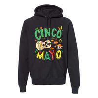 Cinco De Mayo Lets Fiesta Squad 5 De Mayo Mexican Fiesta Premium Hoodie