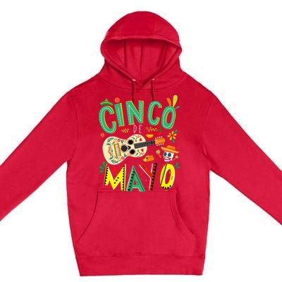 Cinco De Mayo Lets Fiesta Squad 5 De Mayo Mexican Fiesta Premium Pullover Hoodie