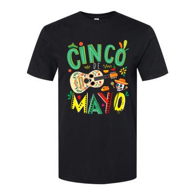 Cinco De Mayo Lets Fiesta Squad 5 De Mayo Mexican Fiesta Softstyle® CVC T-Shirt