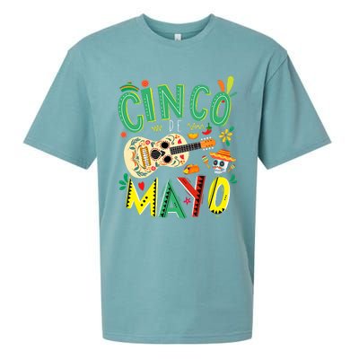 Cinco De Mayo Lets Fiesta Squad 5 De Mayo Mexican Fiesta Sueded Cloud Jersey T-Shirt