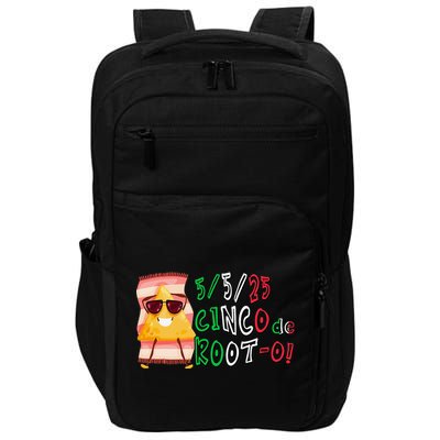 Cinco De Mayo Funny Math Nerds 5525 Cinco De Root-o Impact Tech Backpack