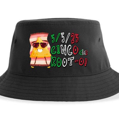 Cinco De Mayo Funny Math Nerds 5525 Cinco De Root-o Sustainable Bucket Hat