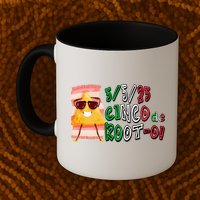 Cinco De Mayo Funny Math Nerds 5525 Cinco De Root-o Mug