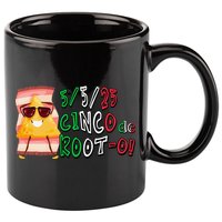 Cinco De Mayo Funny Math Nerds 5525 Cinco De Root-o 11oz C Handle Ceramic Mug