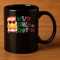 Cinco De Mayo Funny Math Nerds 5525 Cinco De Root-o 11oz C Handle Ceramic Mug