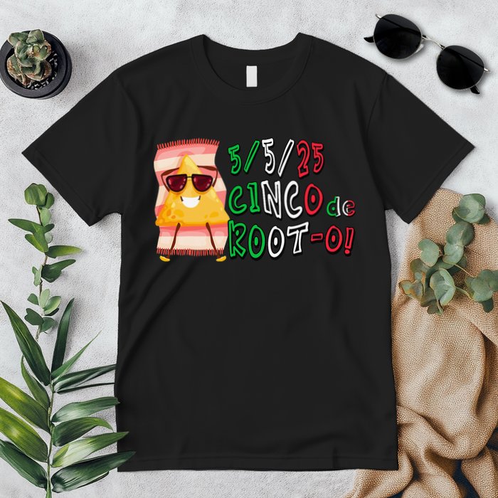 Cinco De Mayo Funny Math Nerds 5525 Cinco De Root-o Premium T-Shirt