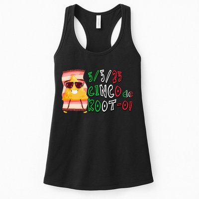 Cinco De Mayo Funny Math Nerds 5525 Cinco De Root-o Womens Tank Top