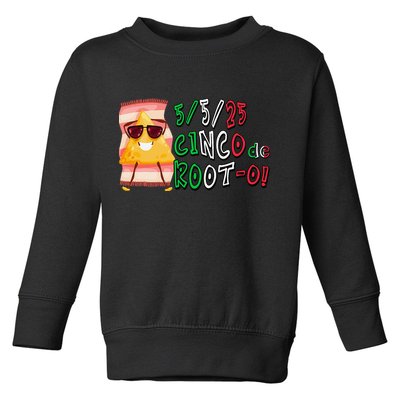 Cinco De Mayo Funny Math Nerds 5525 Cinco De Root-o Toddler Sweatshirt