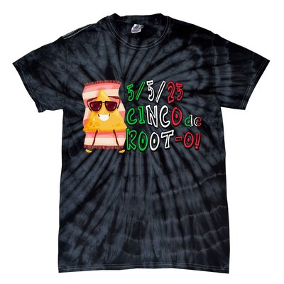 Cinco De Mayo Funny Math Nerds 5525 Cinco De Root-o Tie-Dye T-Shirt