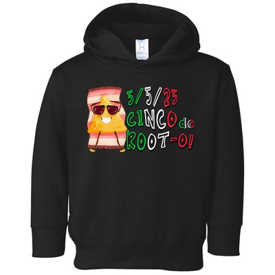 Cinco De Mayo Funny Math Nerds 5525 Cinco De Root-o Toddler Hoodie