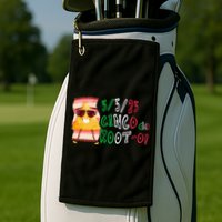 Cinco De Mayo Funny Math Nerds 5525 Cinco De Root-o Golf Towel