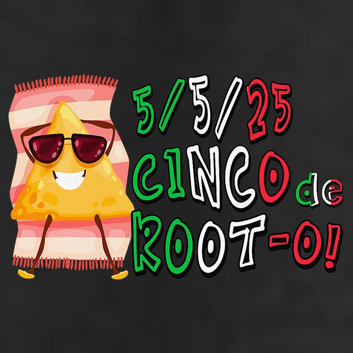 Cinco De Mayo Funny Math Nerds 5525 Cinco De Root-o Golf Towel